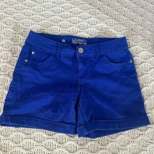 Celebrity Pink Vibrant Blue Denim
